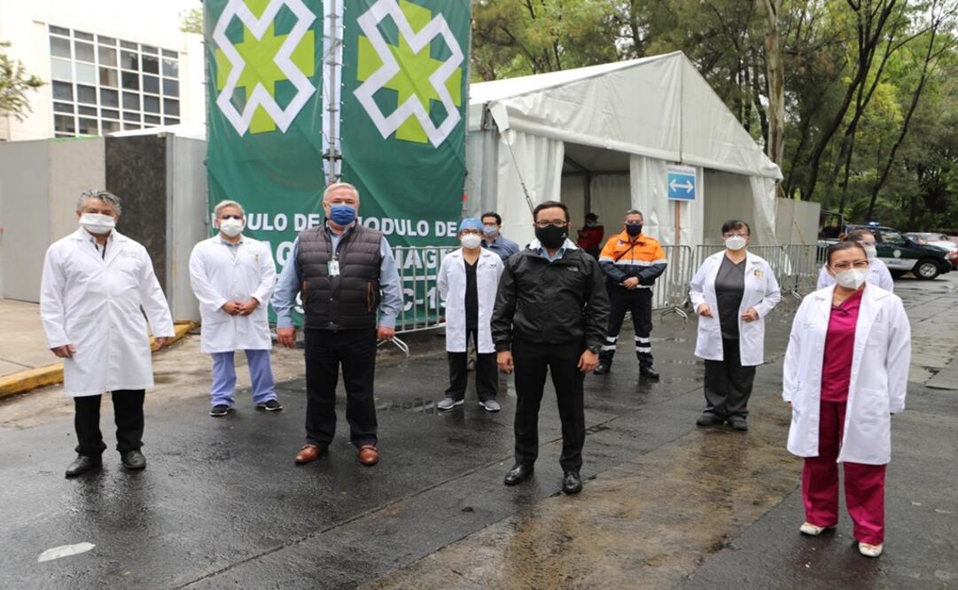 El centro se encuentra afuera del Hospital General Dr. Rubén Leñero. Foto: Especial