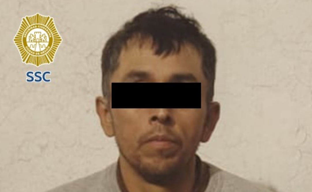 Detienen a presunto ladrón de funda de moto.
Foto: Especial.