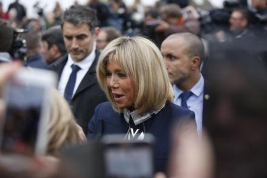 Brigitte Macron, la mujer que despierta fascinación en Francia