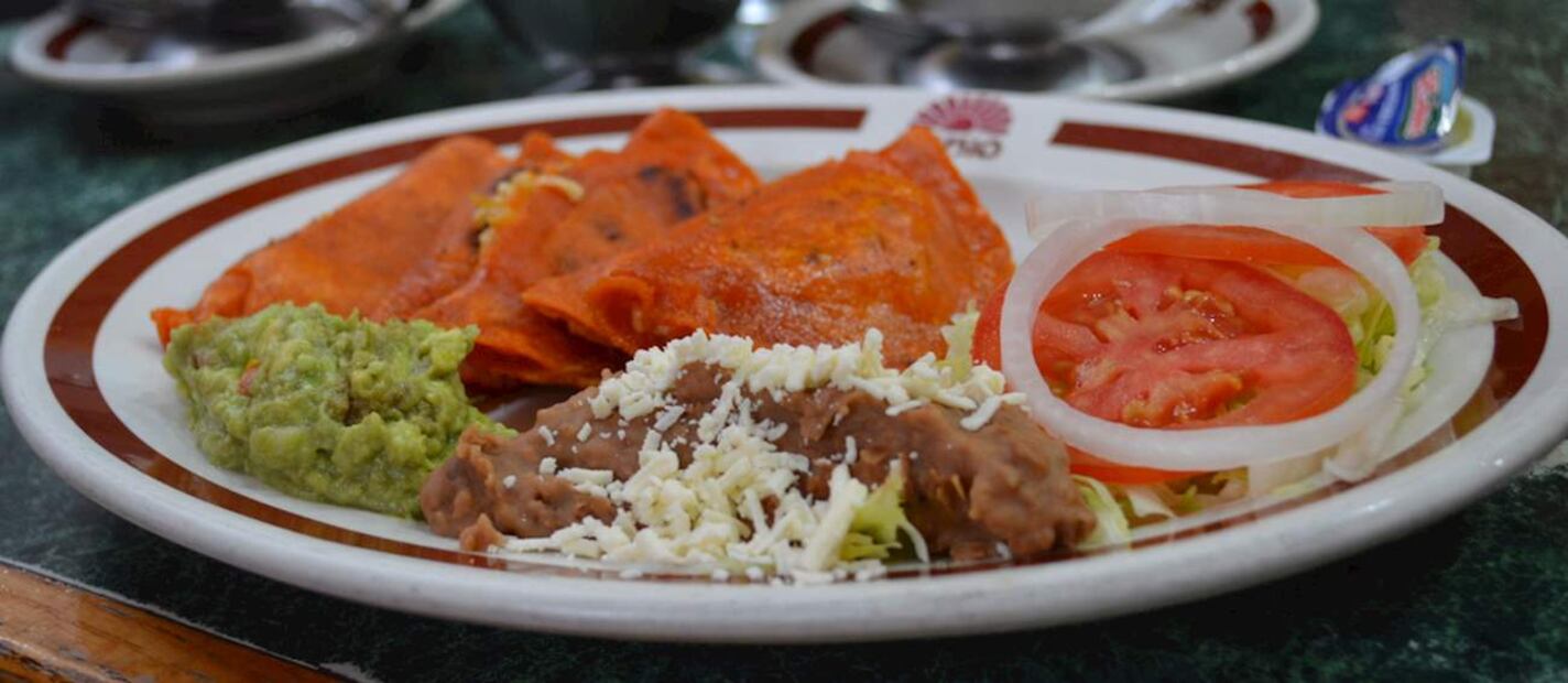 Enchiladas posotinas. Foto: Página oficial de Taste Atlas