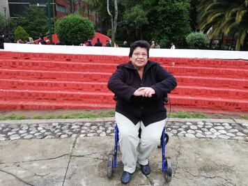 Rebeca, la mujer que sólo perdió una uña en el sismo de 1985