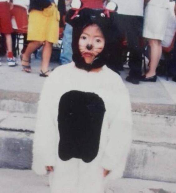 Las tiernas fotos de Yalitza Aparicio cuando era niña