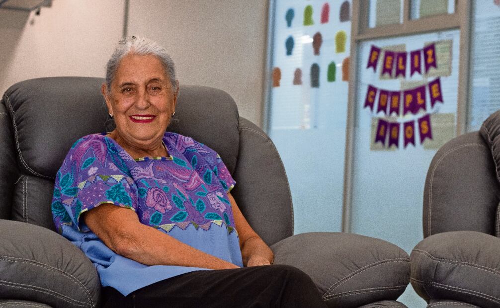 Chantal Genevieve Crespy, titular del Sistema de Cuidados, señala que la casa está enfocada en atender desde niños hasta adultos mayores. Foto: Fernanda Zamora / EL UNIVERSAL