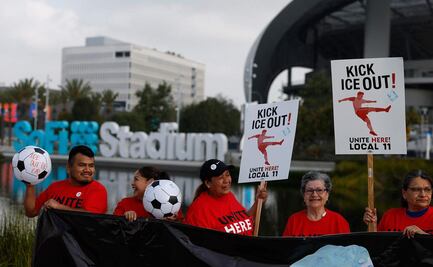 Trabajadores del SoFi Stadium amenazan con irse a huelga si ICE opera en el Mundial 2026