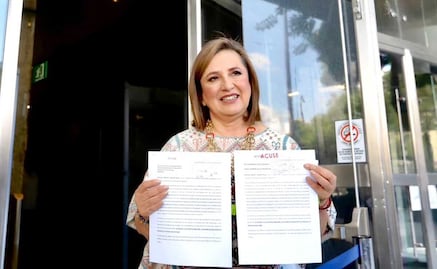 Xóchitl Gálvez acude a la FGR tras señalamientos de AMLO; solicita acceso a carpetas en su contra