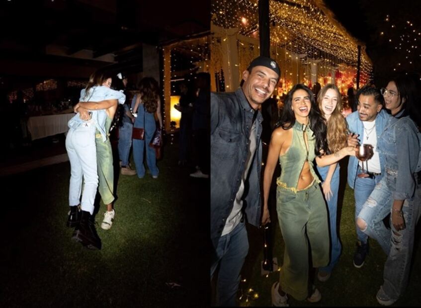 Bárbara de Regil celebró su cumpleaños 37 en look denim.
Foto: Instagram @barbaraderegil