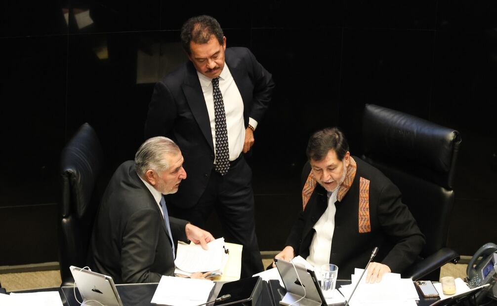 Sesión en el senado este 10 de octubre de 2024. Foto: Diego Simón Sánchez/EL UNIVERSAL