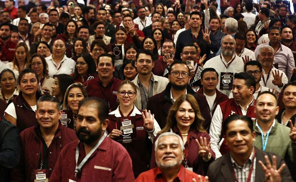 Consejo Nacional de Morena en el Hotel Barceló. Foto: Berenice Fregoso/ EL UNIVERSAL