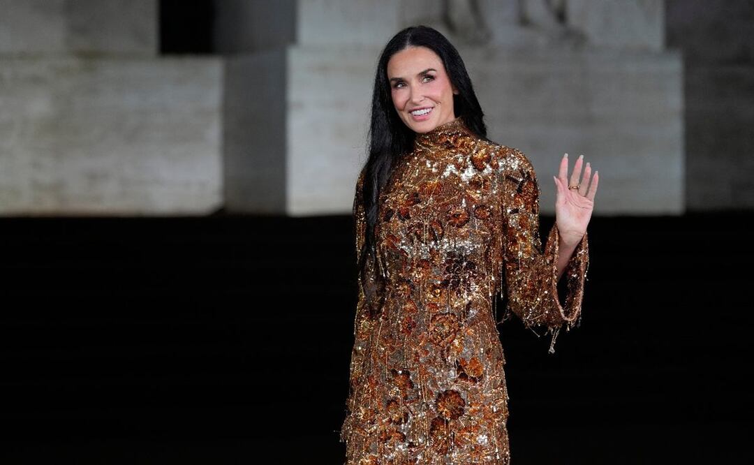 Demi Moore es la protagonista del cortometraje que presenta la colección. Foto: AP