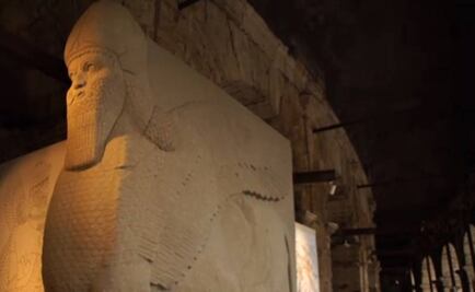 Reconstruyen a escala real monumentos destruidos en Siria