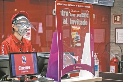 El Covid no ha entrado a las salas de cine