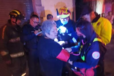 Se ofreció albergue en deportivo a damnificados por derrumbe en inmueble del Centro CDMX: Cuauhtémoc 