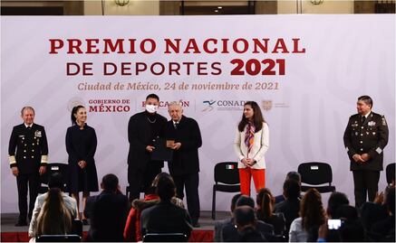 Aremi Fuentes, Julio Urías y Mónica Rodríguez reciben el Premio Nacional de Deportes