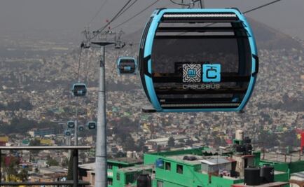 Hombre trepa a torre del Cablebús Línea 1; suspenden servicio de Ticoman a Indios Verdes