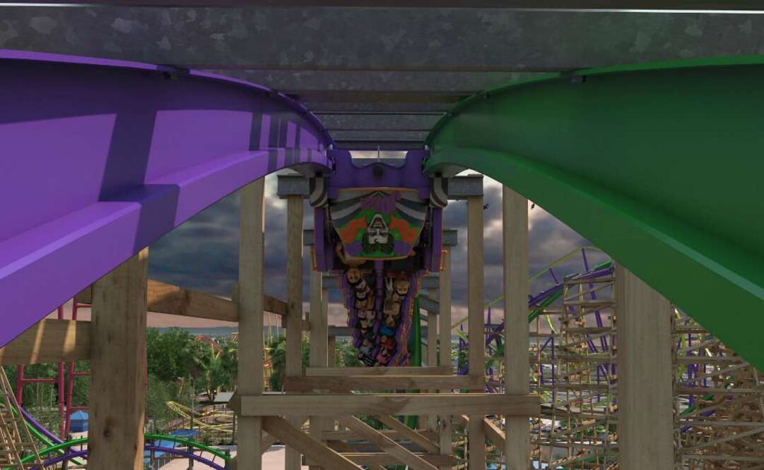 Una vuelta de gravedad cero y mucha adrenalina. (Foto: Cortesía Six Flags Discovery Kingdom)