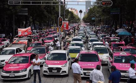 Taxistas toman receso sin llegar a un acuerdo con autoridades capitalinas