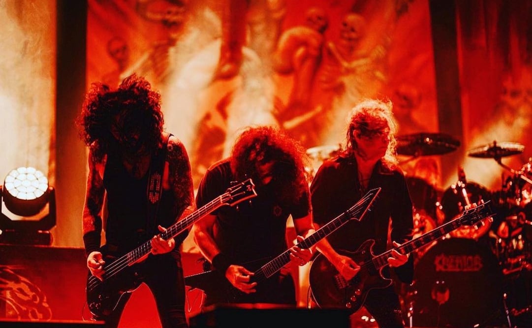 Conciertos para todos los gustos, mayo arrancará con toda la potencia del metal. Foto: Instagram Kreator