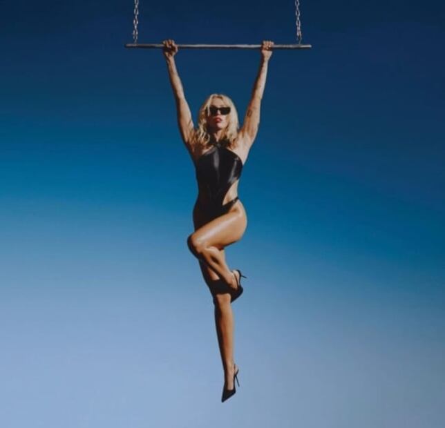 Miley Cyrus hipnotiza a sus seguidores en revelador body cut out