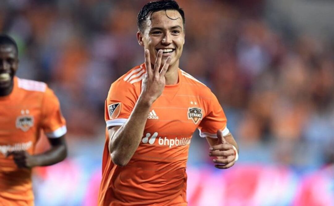 Twitter @futbolMLS. Erick Torres durante un juego con el Houston Dynamo de la MLS