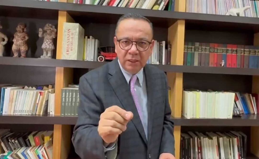 Germán Martínez, senador del Grupo Plural. Foto: captura de pantalla