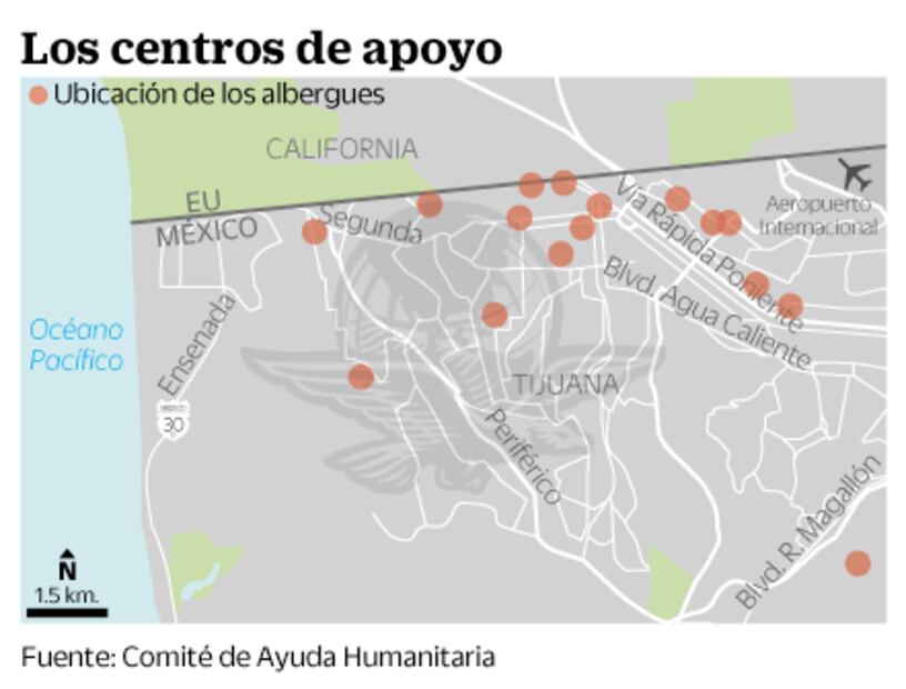 Tijuana: crean mapa interactivo para ayudar a haitianos