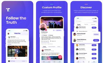 La red social de Donald Trump ya está disponible en iOS 