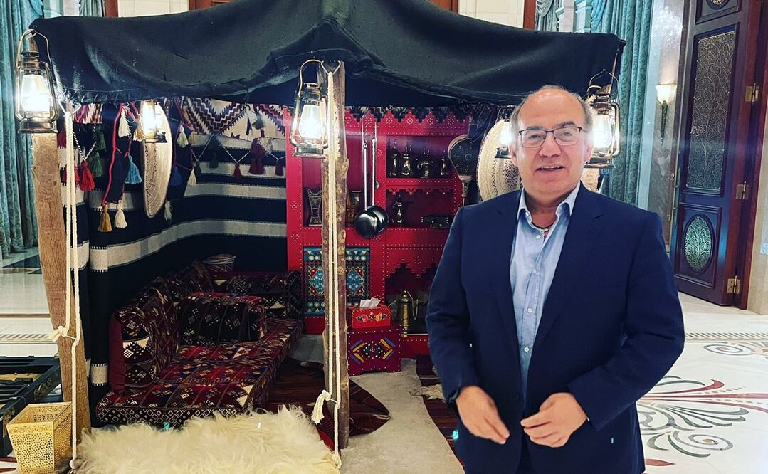 Foto: Tomada de Twitter/ @FelipeCalderon