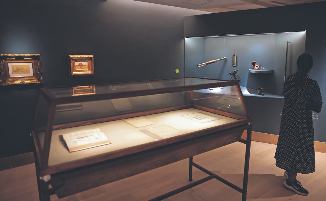 A través de 8 núcleos se muestran las grandes obras de Velasco, junto con objetos personales, de estudio, anotaciones y dibujos.
Pintura y botánica fueron las pasiones del artista, facetas en las que se centra la muestra. Foto: de Fernanda Rojas. El Universal