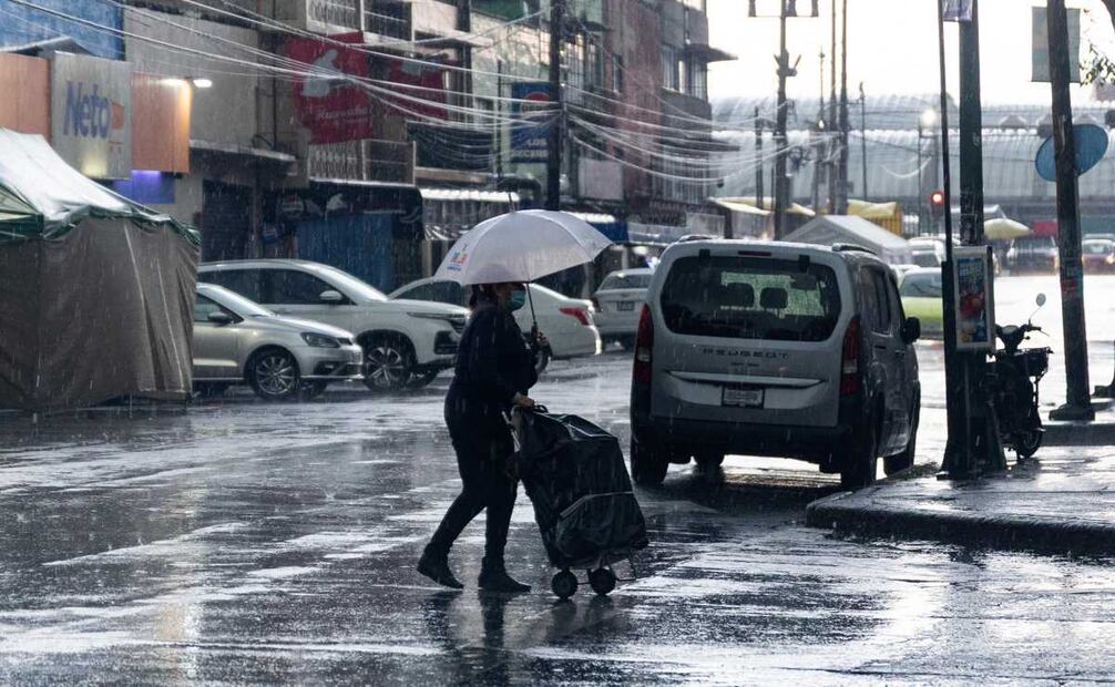 Se prevé que el jueves y domingo va a llover muy fuerte en la Ciudad de México.  (10/08/2025). Foto: Hugo Salvador / EL UNIVERSAL