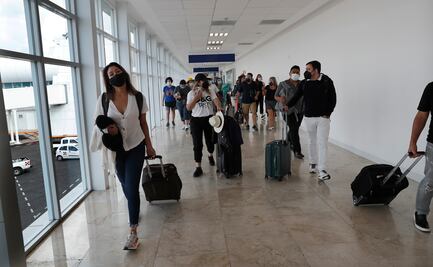 Cancelan vuelos de CDMX a Cancún y a Yucatán por huracán Grace