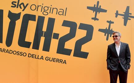 Clooney presenta en Italia "Catch-22"