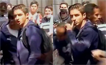 Isaác Brizuela se engancha con aficionado de las Chivas y lo calla