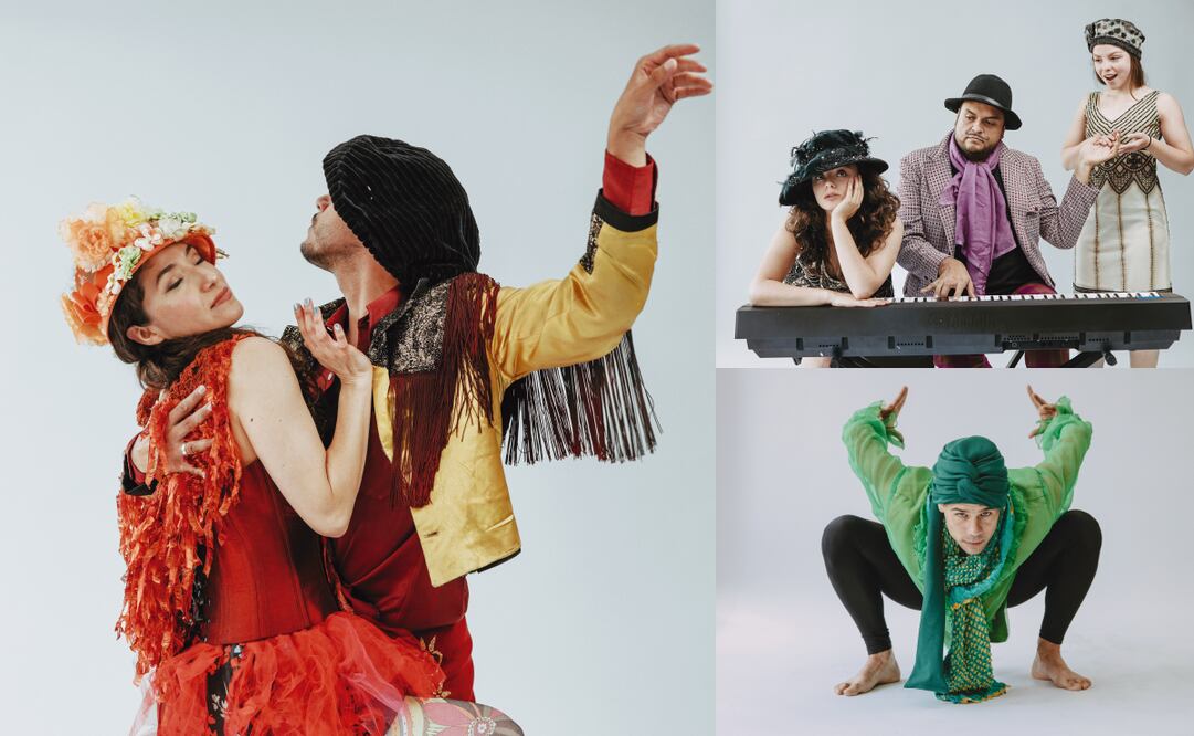 Mayo es arte dramático, pero incluye interpretación dancística, musical y vocal; para Claudia, la directora, hacer un espectáculo multidisciplinario le ayudó a contar mejor esta historia. Fotos: Emmanuel Adamez