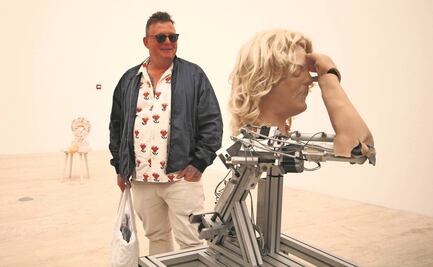 Fischer llega al Jumex con robots, lengua y caracoles