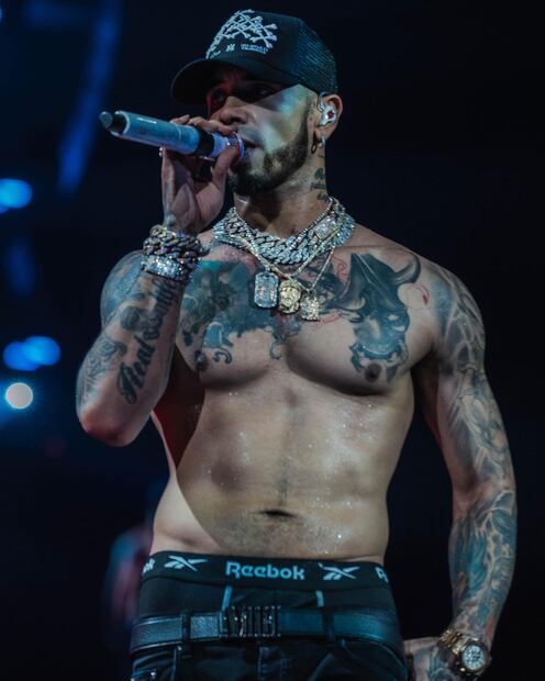 Anuel AA. Fuente: Instagram @anuel