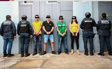 Caen 3 integrantes de banda dedicada a extorsionar transportistas en Hidalgo; les pedían dinero en dólares para dejarlos transitar