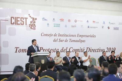 Gobernador culpa a "Napo" de desestabilizar Tamaulipas con huelgas en maquiladoras