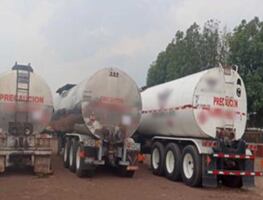 Detienen a 9 personas tras cateo a inmuebles en Guanajuato; aseguran tractocamiones, autotanques y contenedores para combustible