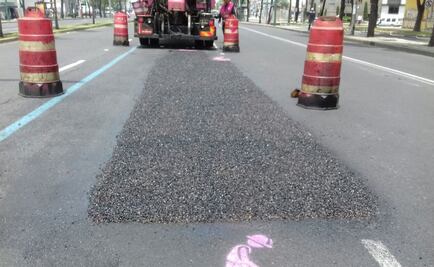 Concluye reparación de baches por Maratón