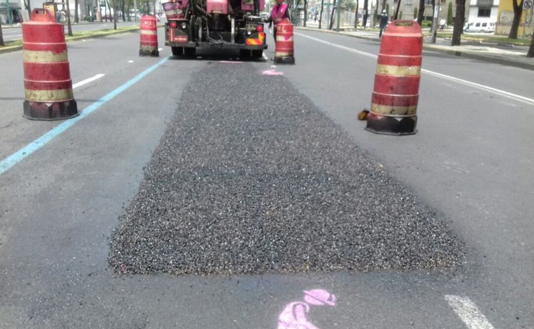 Concluye reparación de baches por Maratón