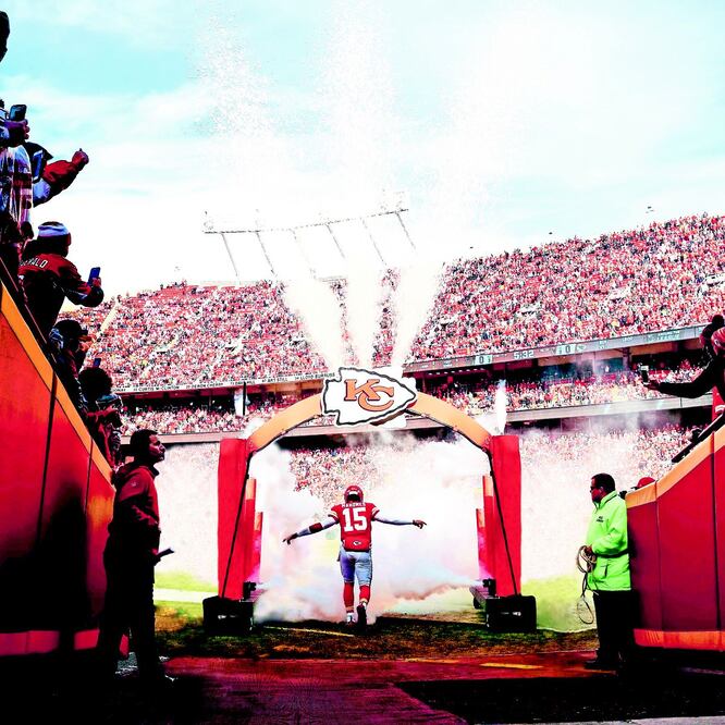 Kansas City sigue firme para llegar al Super Bowl. JAIME SQUIRE. AFP