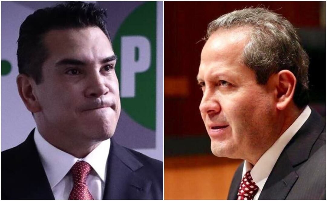 Eruviel Ávila y "Alito" Moreno. Foto: EL UNIVERSAL