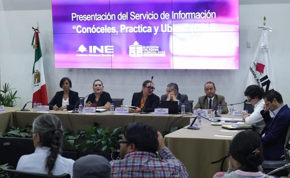 INE lanza simulador para practicar voto en elección judicial. Foto: Fernanda Rojas/ EL UNIVERSAL