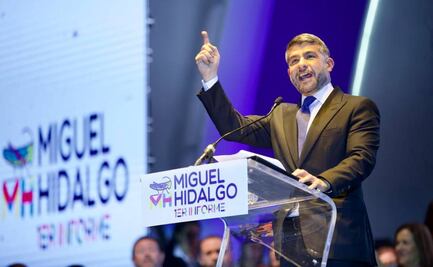 Mauricio Tabe, alcalde Miguel Hidalgo rinde su primer informe de gobierno