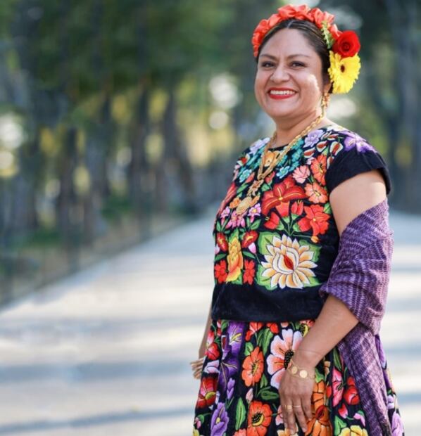 Irma Pineda, poeta zapoteca y primera representante indígena ante la ONU
