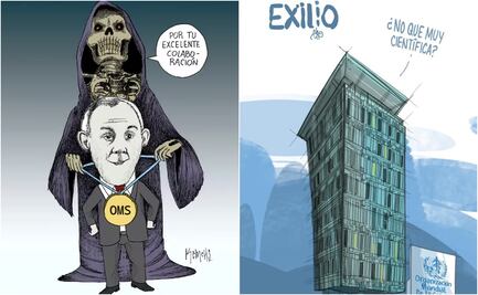 Hugo López-Gatell en la OMS; 5 cartones de la prensa nacional sobre el polémico nombramiento