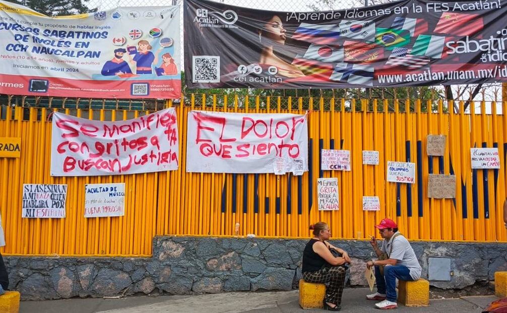 Luego de una asamblea estudiantil que inició después del mediodía, un grupo de alumnos decidió realizar un paro y tomar las instalaciones escolares. (Foto: Rebeca Jiménez)