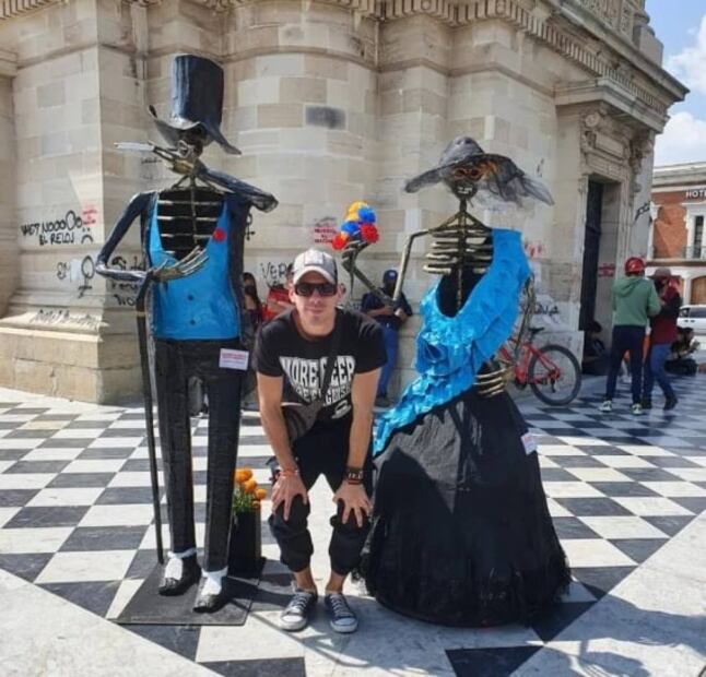 Él es Federico Zapata, el músico que quedó fuera de Los Caligaris tras insultar a los mexicanos