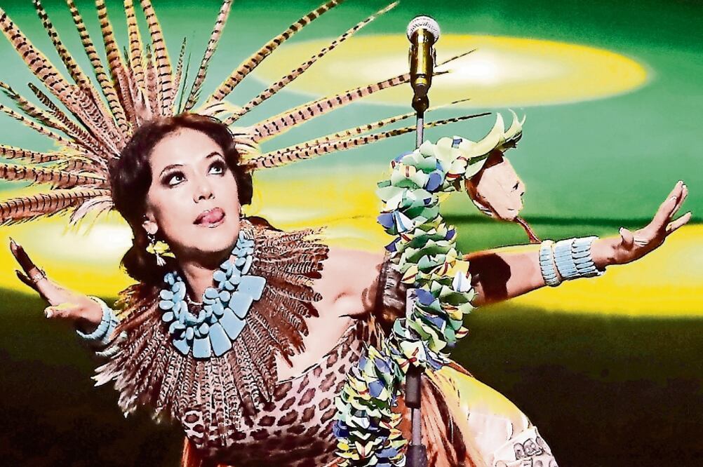 La cantante dijo que el espectáculo llevará un mensaje de unión (JUAN CARLOS REYES. EL UNIVERSAL)