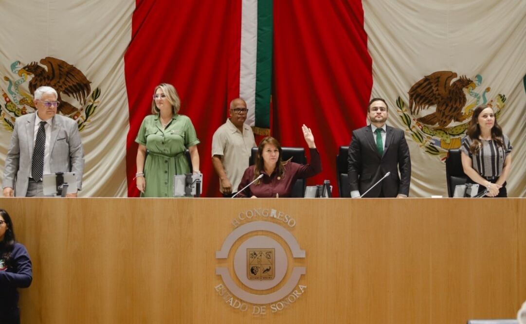 Congreso de Sonora avala reforma constitucional sobre mandos superiores de la Guardia Nacional (24/09/2025). Foto: Especial